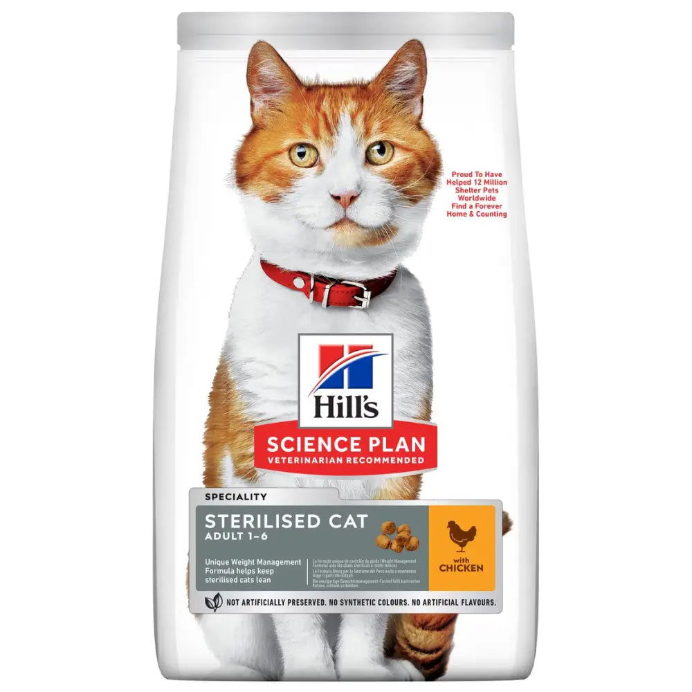 Hill'S Science Plan Young Adult Sterilized Pollo 1,5 kg Alimento para Gatos HILLS