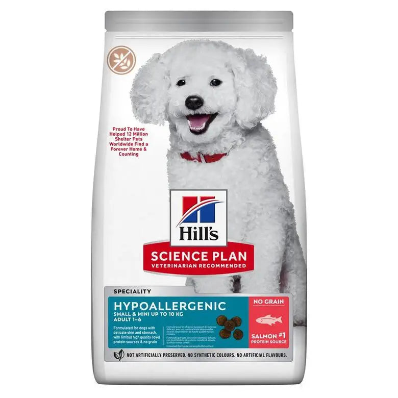 Hill'S Sp Canine Adult Hypoallergenic Small&Mini Salmón Y Atún 6Kg al mejor precio online