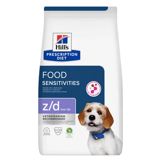 Hill'S Z/D Low Fat Soja Pienso para Perros con Hipersensibilidad Alimentaria HILLS