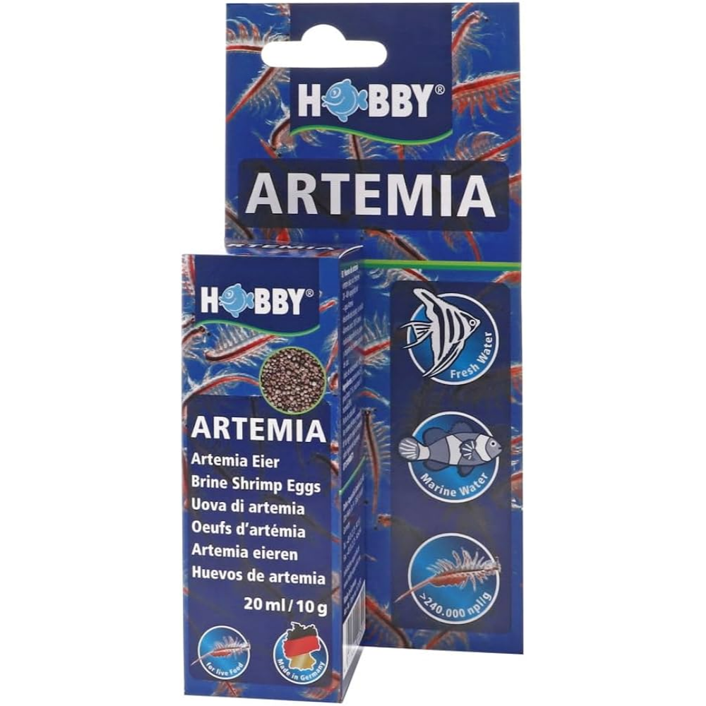 Huevos de Artemia 20 Ml.Hobby HOBBY Mascotas-Ávila