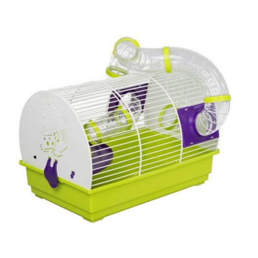 Jaula Hamster Ruso 112 Blanca (39X25,5X27 Cm) VOLTREGA Mascotas-Ávila