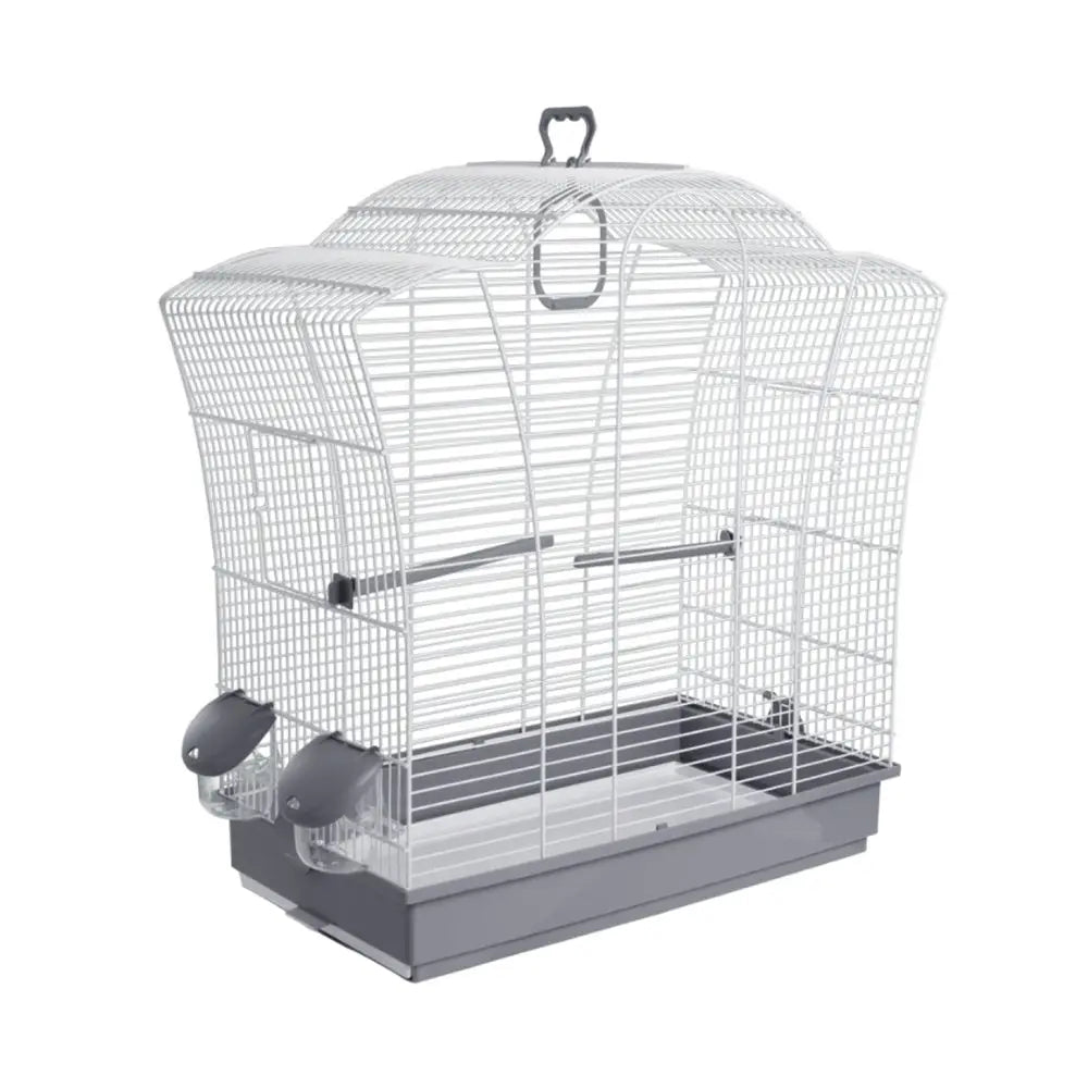 Jaula para Pájaros 621 Blanca (50X28X57,5 Cm) VOLTREGA