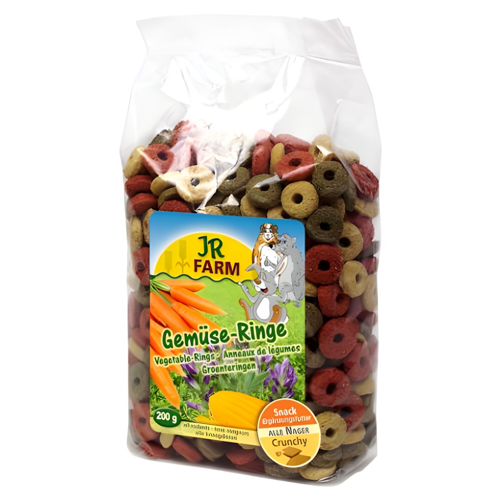 Jr Farm Snack Roedores Anillos de Verdura 200 g JR FARM Mascotas-Ávila