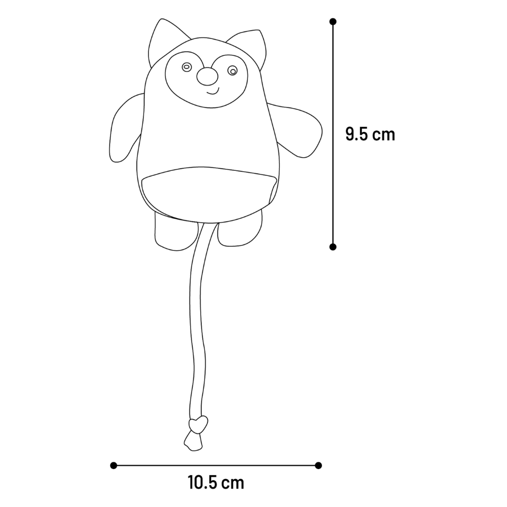 Juguete Gato Blaro Koala Rojo 10,5X4X9,5 cm FLAMINGO Mascotas-Ávila