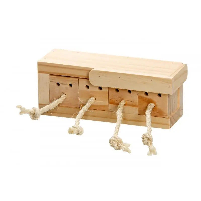 Flamingo Juguete Roedor Cubo Cuerdas Pño. - Mejor Precio - Mascotas Ávila