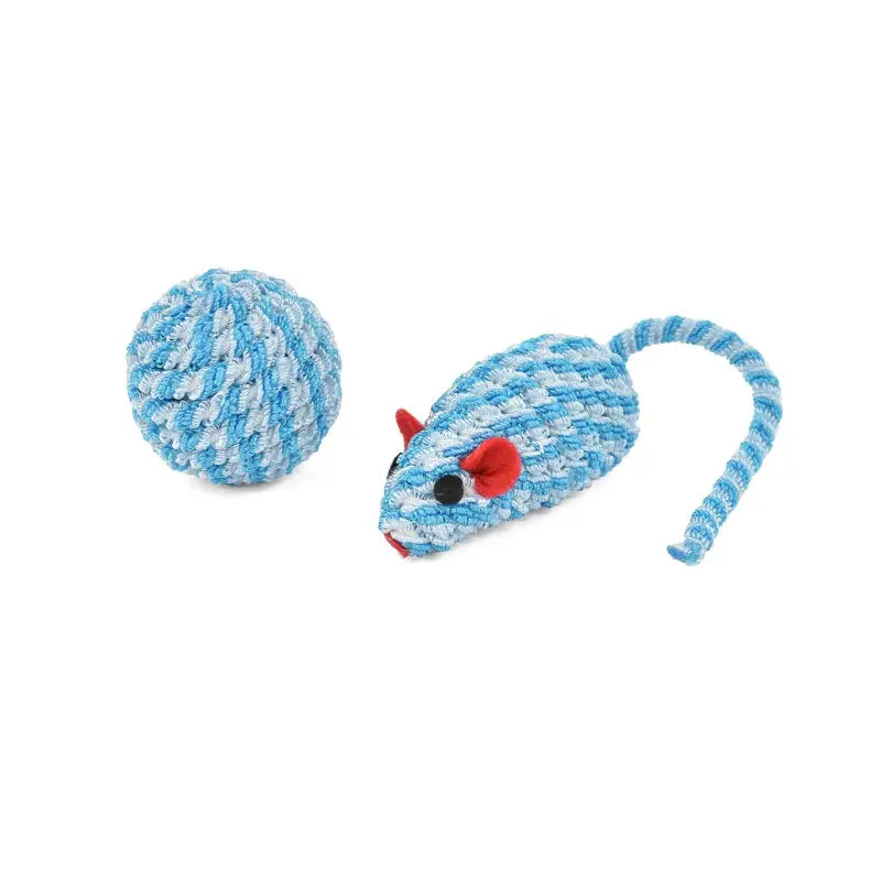 JUGUETE GATO PACK PELOTA Y RATON - Mejor Precio - Mascotas Ávila