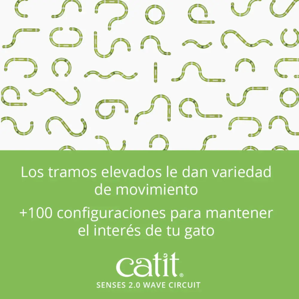 Catit Senses 2.0 Juguete Gato Circuito Wave Mediano CATIT
