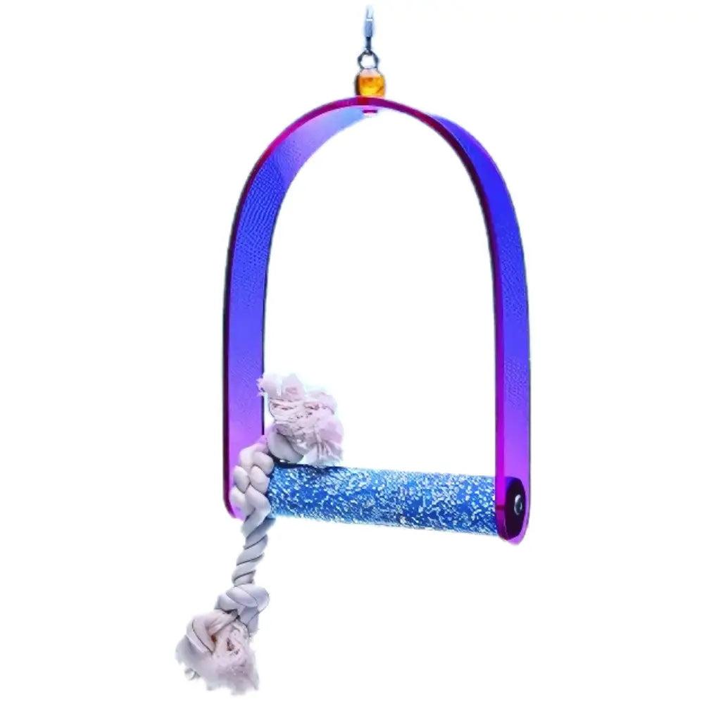 Juguete Pajaro Columpio Acrylic Grande 36,5 cm SANDIMAS