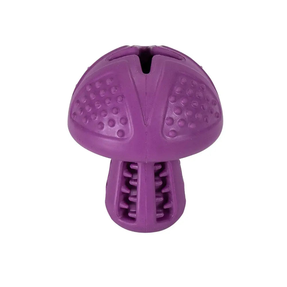 Juguete Perro Goma Snack Magic Mushroom Violeta 8.7x7 cm - Mejor Precio - Mascotas Ávila