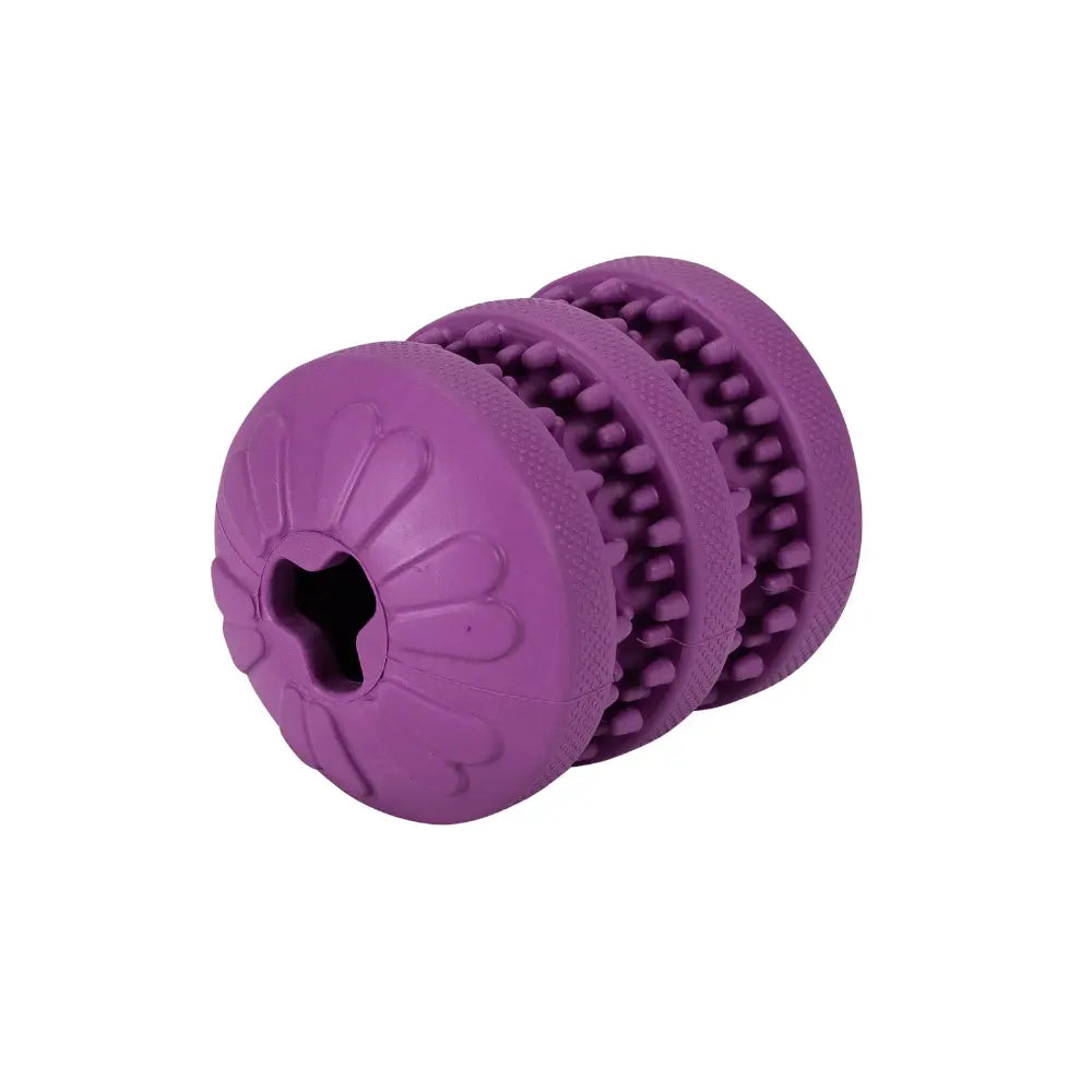 Juguete Perro Goma Snack Roller Violeta 8x6x6 cm - Mejor Precio - Mascotas Ávila