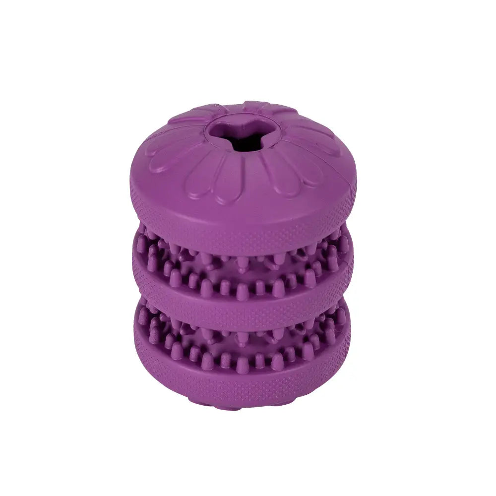 Juguete Perro Goma Snack Roller Violeta 8x6x6 cm - Mejor Precio - Mascotas Ávila