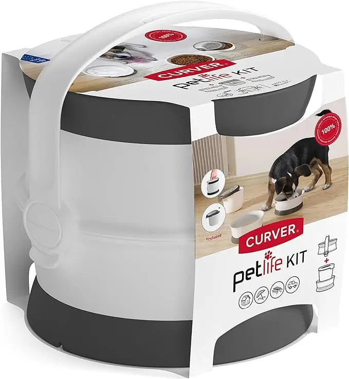 Kit Viaje Nomada Curver Gris-Blanco al mejor precio online