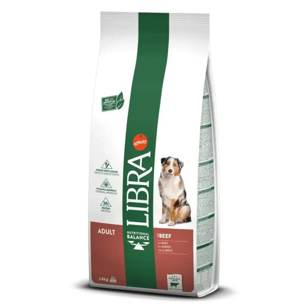 Libra Adult con Buey Pienso para Perros LIBRA