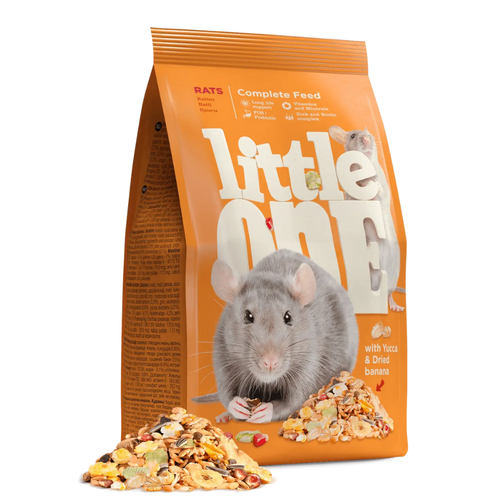 Little One Alimento Rata 400 g LITTLE ONE Mascotas-Ávila