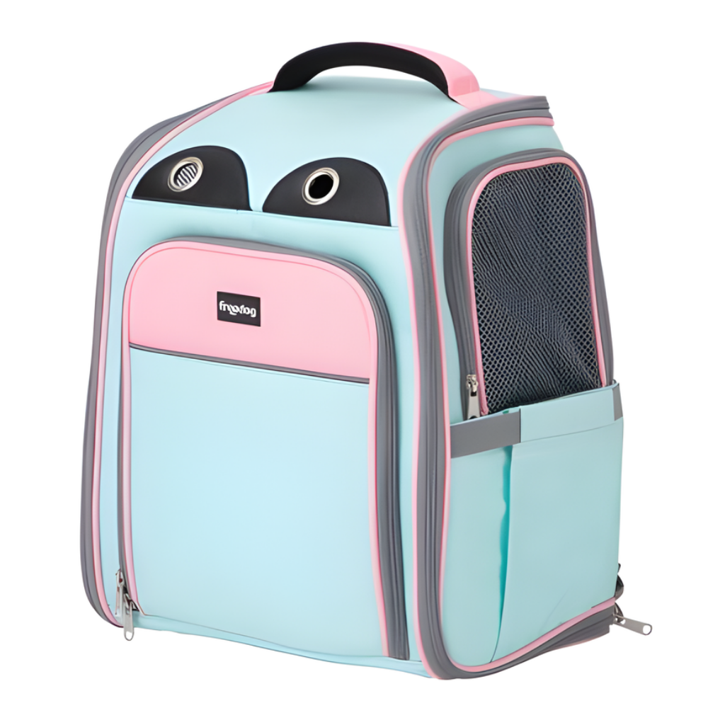 Freedog Mochila Fuji Con Compartimento Rosa y Azul 42X39X26