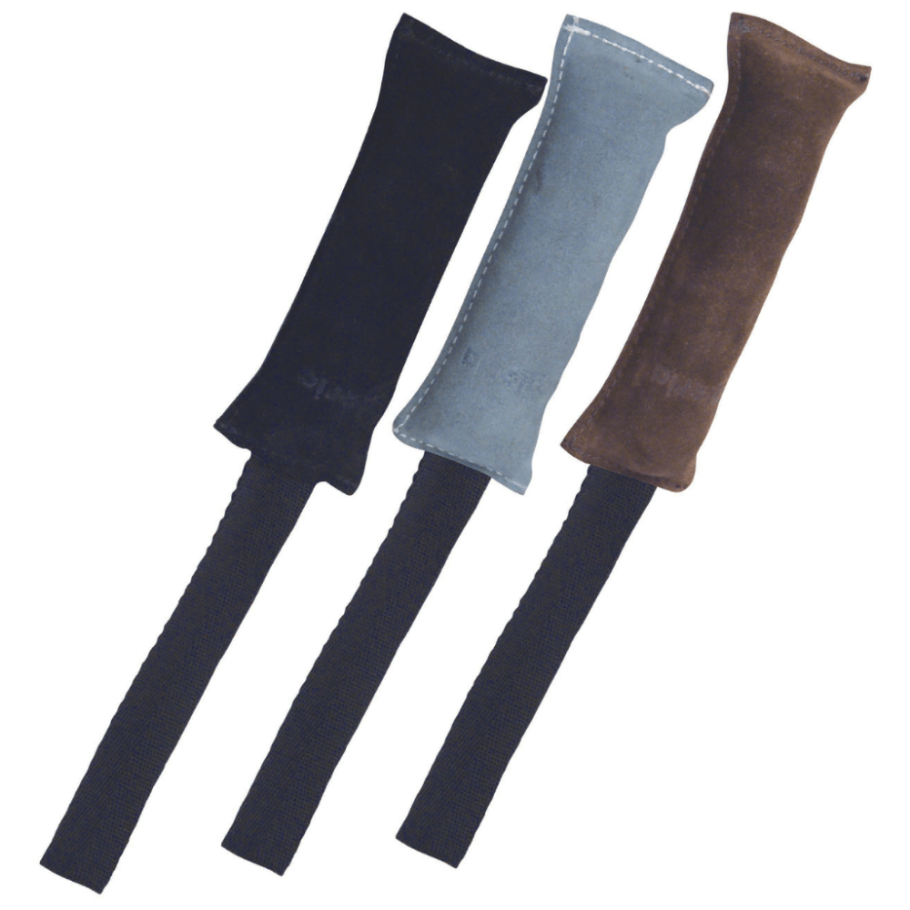 Mordedor de Piel Para Perros S 15 cm Marron Gloria