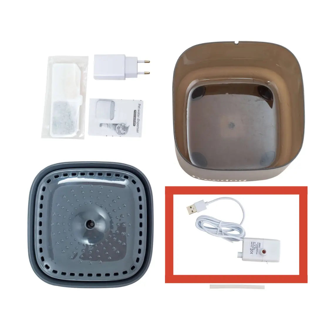 Motor Fuente Agua Automática Freeflow  Para Perros Y Gatos 3L - Mejor Precio - Mascotas Ávila