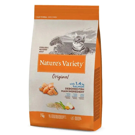 Nature'S Variety Cat Original Sterilized Salmón 7Kg - Mejor Precio - Mascotas Ávila