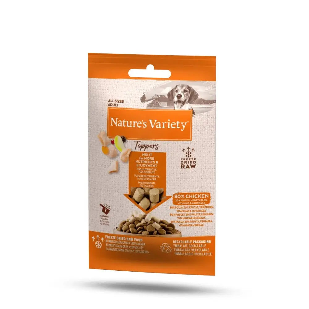 Nature'S Variety Toppers 15 g Snack Natural para Perros NATURE'S VARIETY