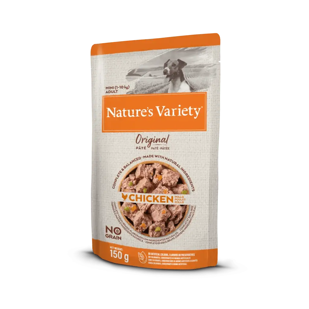 NATURE'S VARIETY DOG ORIGINAL PATÉ MINI POLLO 150GR - Mejor Precio - Mascotas Ávila