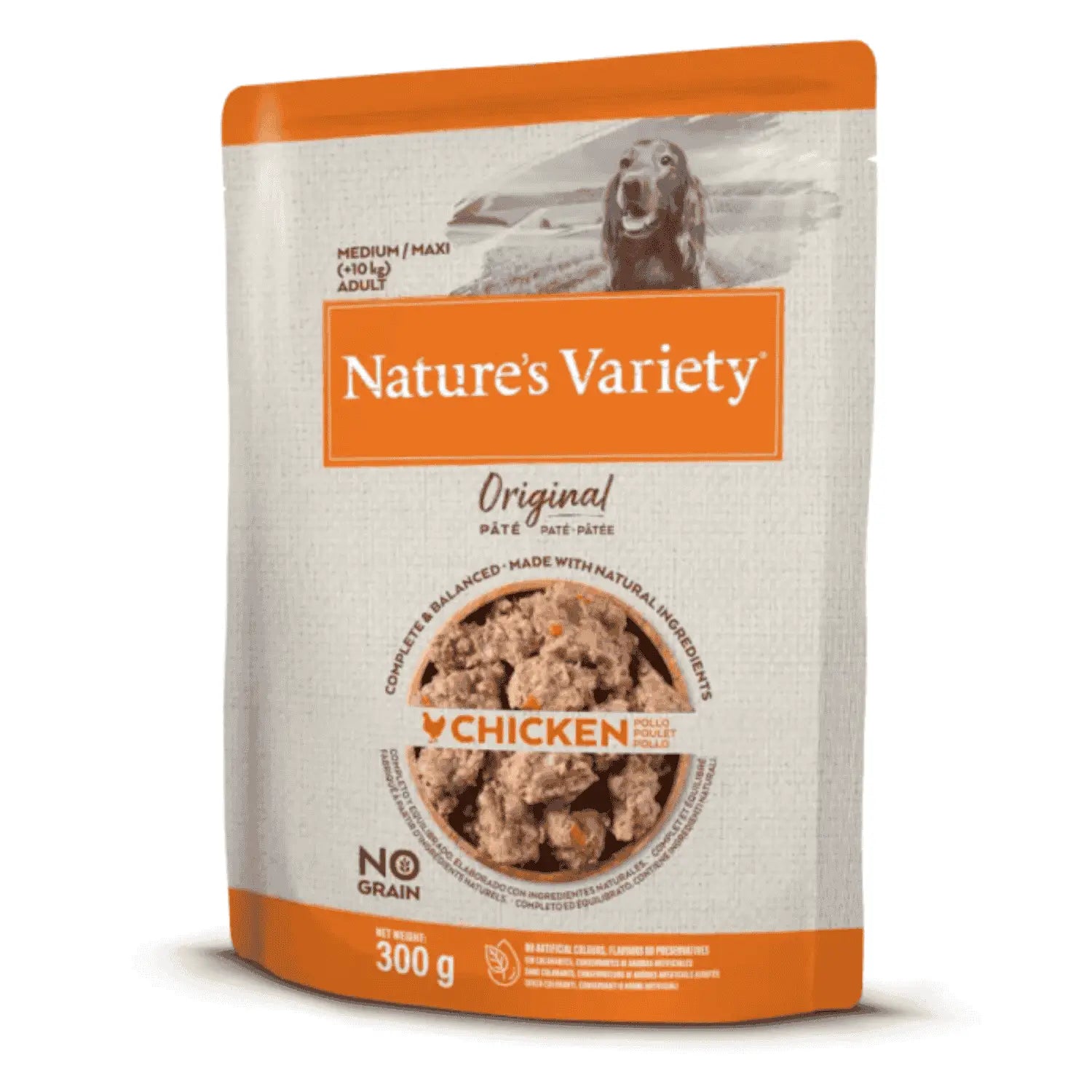 Nature'S Variety Dog Original Paté Medium/Maxi Sin Cereales 300Gr - Mejor Precio - Mascotas Ávila