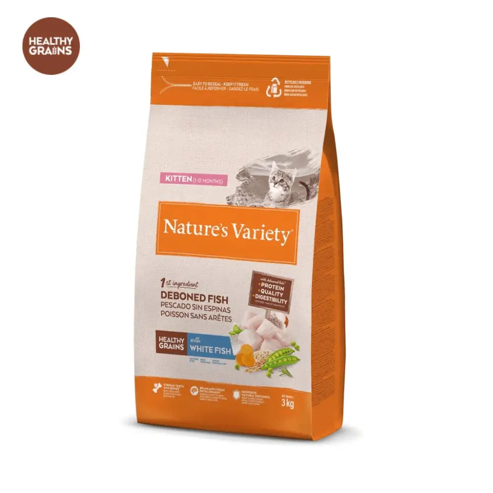 Nature'S Variety Cat Healthy Grain Kitten Pescado 3 kg NATURE'S VARIETY