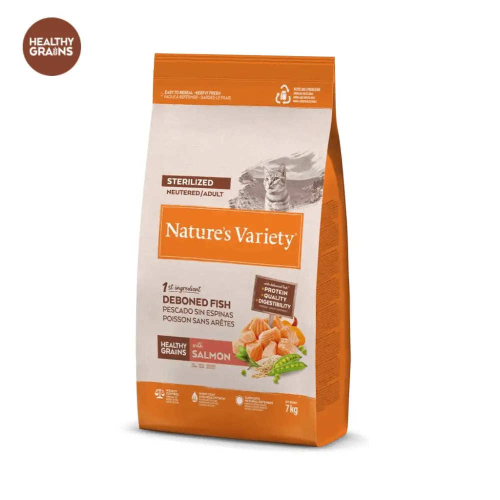 Nature'S Variety Cat Healthy Grains Sterilized Salmón NATURE'S VARIETY