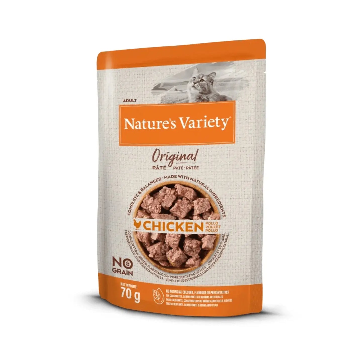 Nature'S Variety Cat Original Paté 70gr - Mejor Precio - Mascotas Ávila