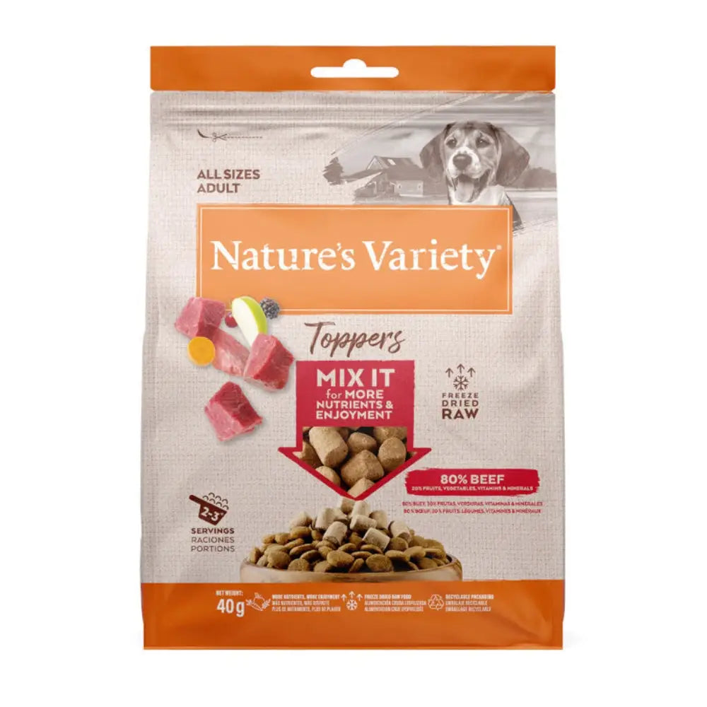 Nature'S Variety Toppers Liofilizados para Perros 40 g NATURE'S VARIETY