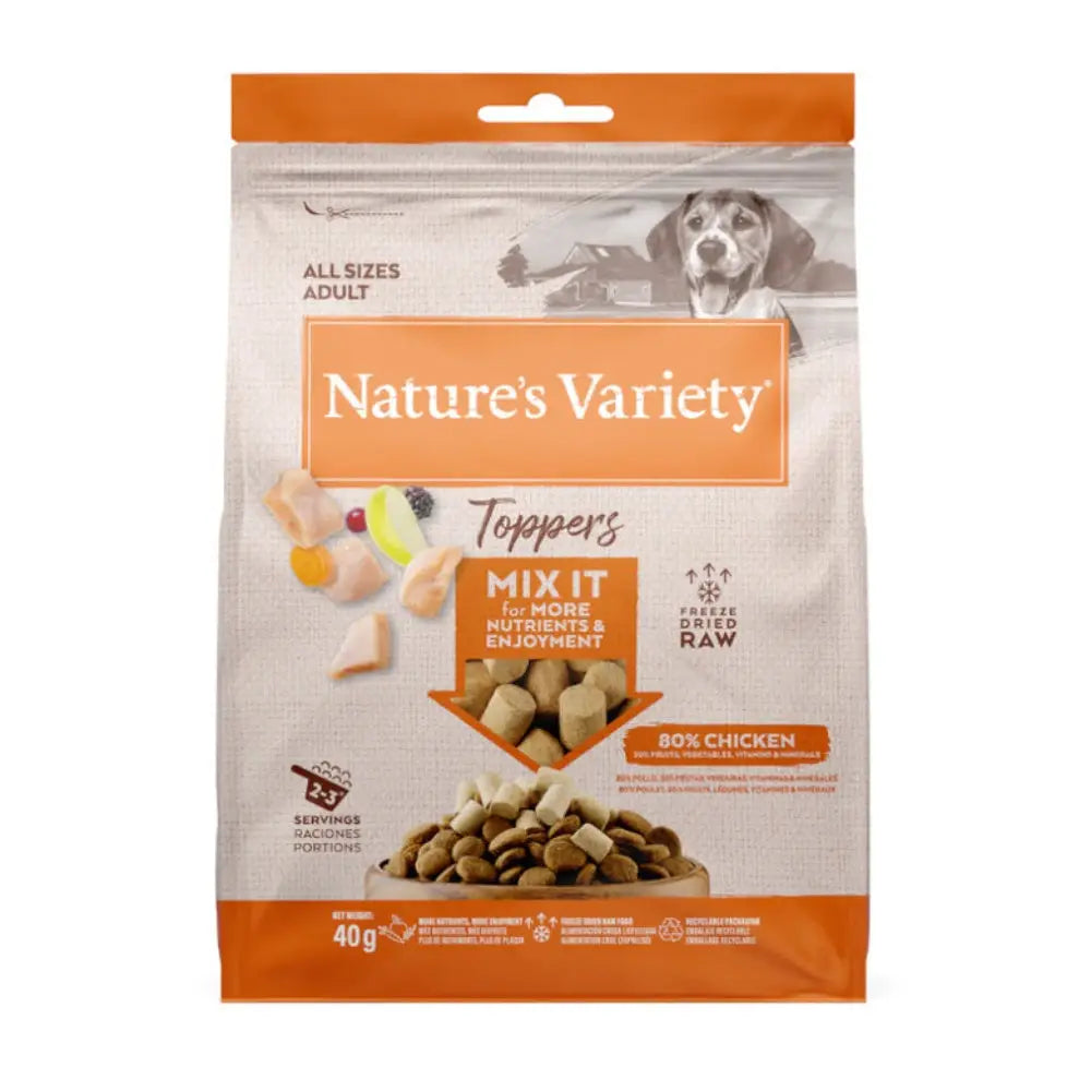 Nature'S Variety Toppers Liofilizados para Perros 40 g NATURE'S VARIETY