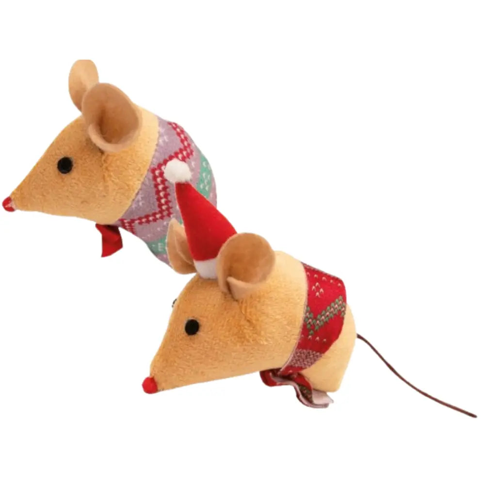 Navidad Cat Toy Holiday Mouse 9 Cm NAYECO