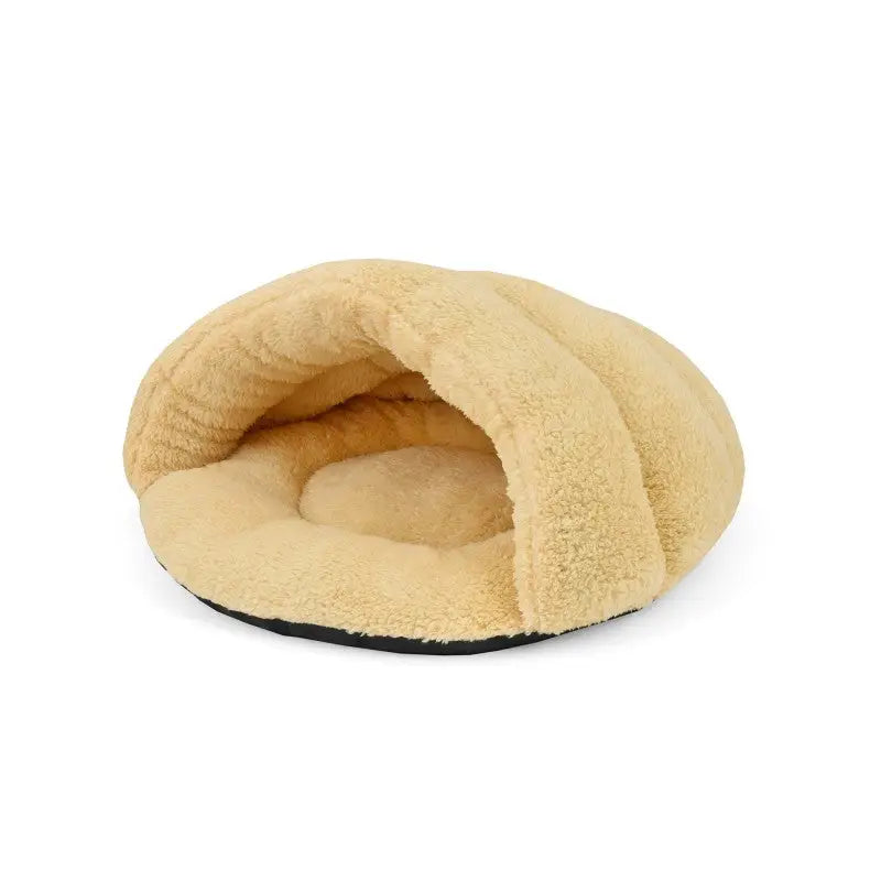 CUNA CUEVA SOFT BEIGE 45x32x25cm - Mejor Precio - Mascotas Ávila