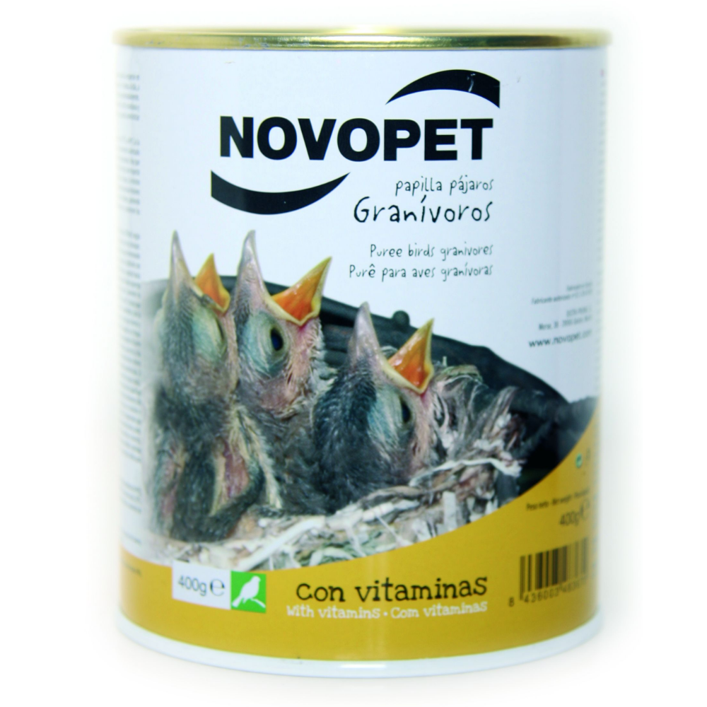 Papilla Para Pájaros Granivoros 400 g Novopet NOVOPET Mascotas-Ávila