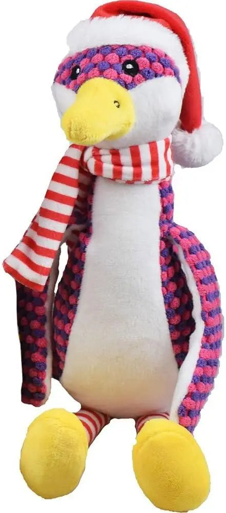 Juguete Perro Peluche Navidad Duck Rosa 36 cm - Mejor Precio - Mascotas Ávila
