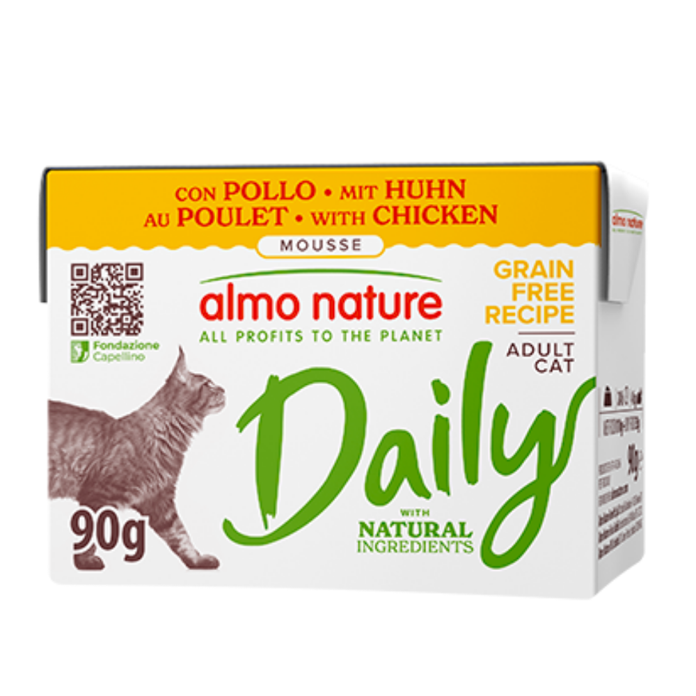 Almo Nature Daily Pollo Brick Comida Húmeda para Gatos ALMO NATURE Mascotas-Ávila