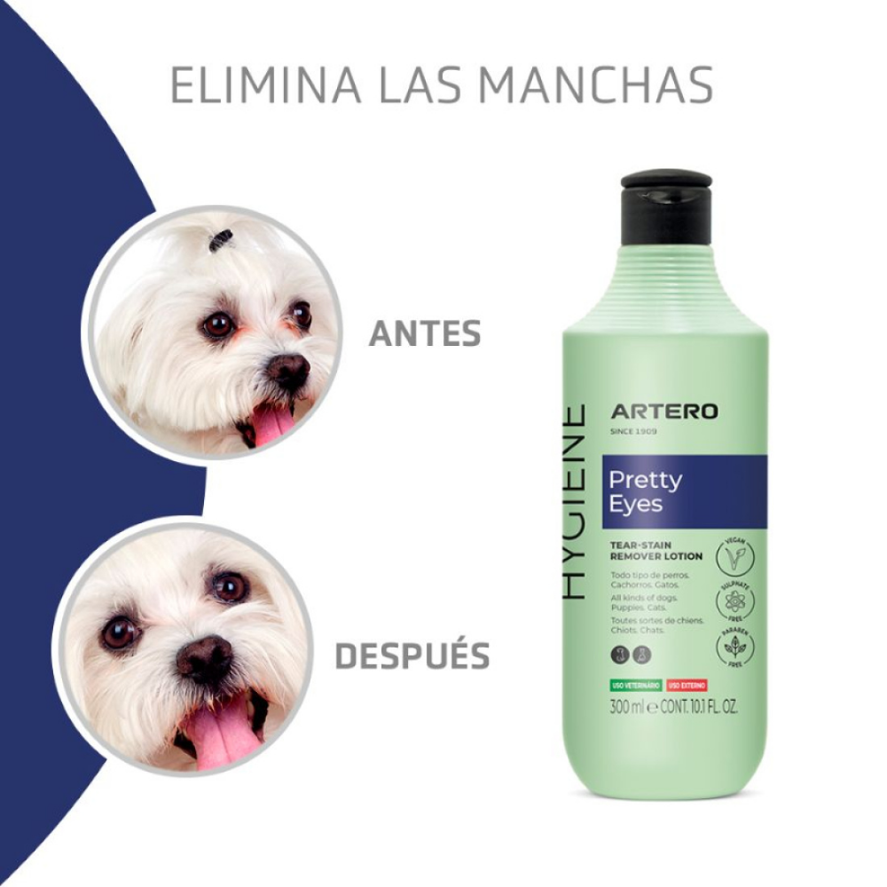 Pretty Eyes Artero 250 ml Limpiador Lagrimal ARTERO Mascotas-Ávila