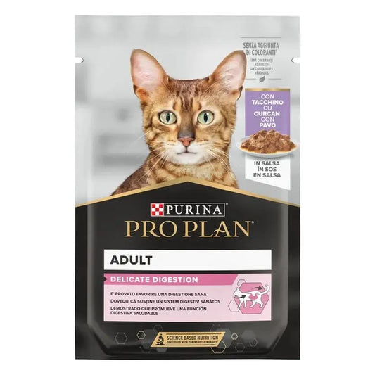 Pro Plan Cat Sobre Adult Delicate Pavo 85G - Mejor Precio - Mascotas Ávila