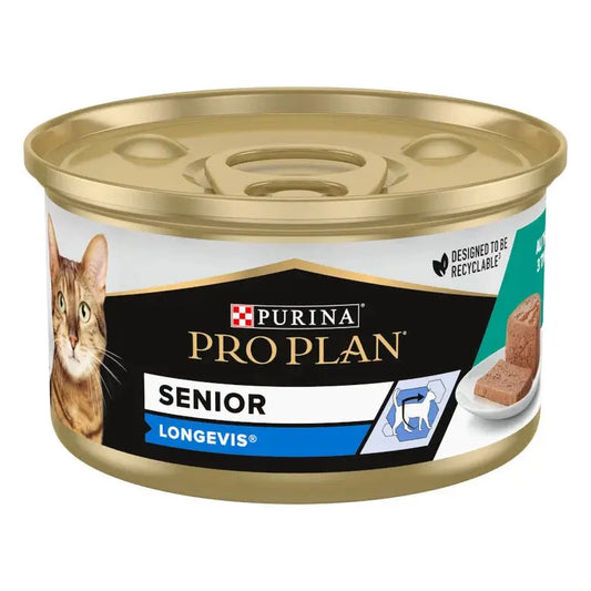 Pro Plan Cat Lata Senior 7+ Atún 85G - Mejor Precio - Mascotas Ávila