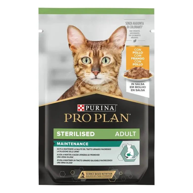 Pro Plan Cat Sobre Adult Sterilised Pollo 85G - Mejor Precio - Mascotas Ávila