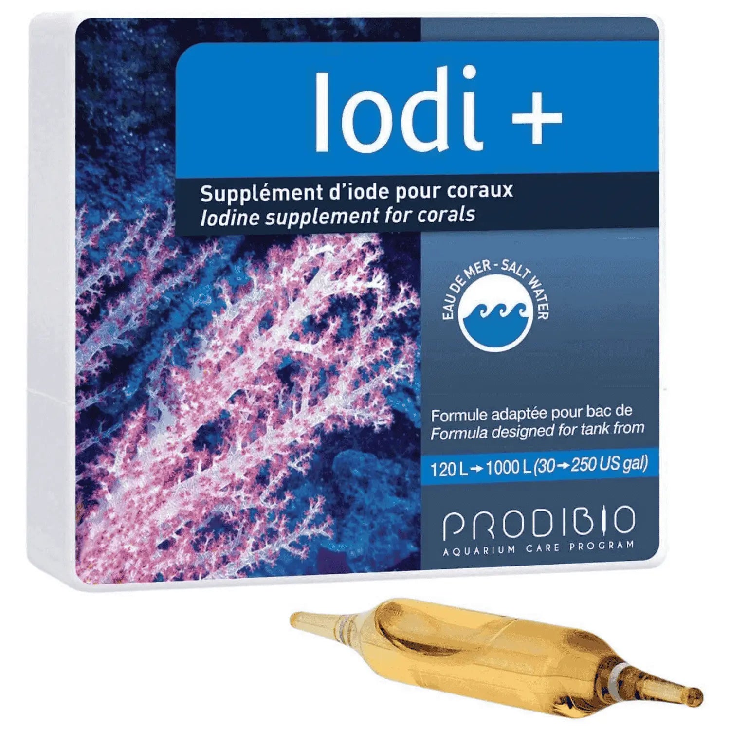 Prodibio Iodi+ Ampollas (1 ud) | Yodo para Acuarios - Mejor Precio - Mascotas Ávila