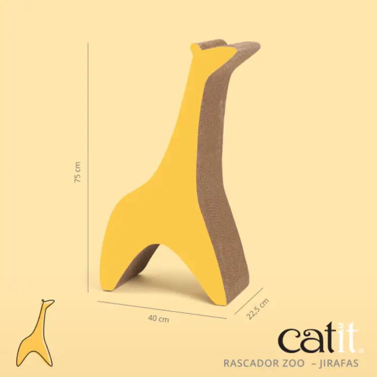 Rascador Catit Zoo Jirafa Grande 75X22,5X40Cm - Mejor Precio - Mascotas Ávila