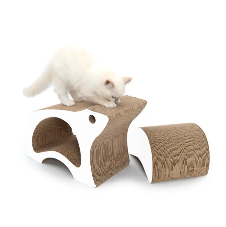 Rascador Catit Zoo Oso Polar 2 En 1 30X22,5X46Cm - Mejor Precio - Mascotas Ávila