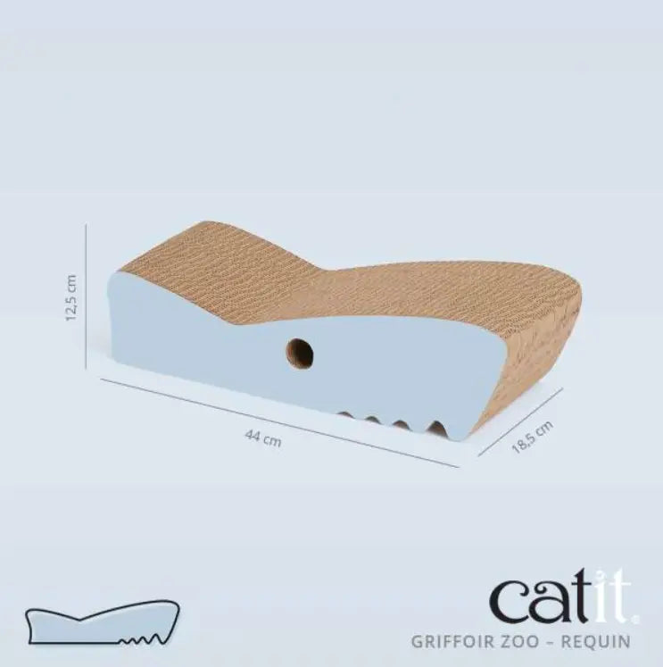 Rascador Catit Zoo Tiburon 12,5X18,5X44Cm - Mejor Precio - Mascotas Ávila