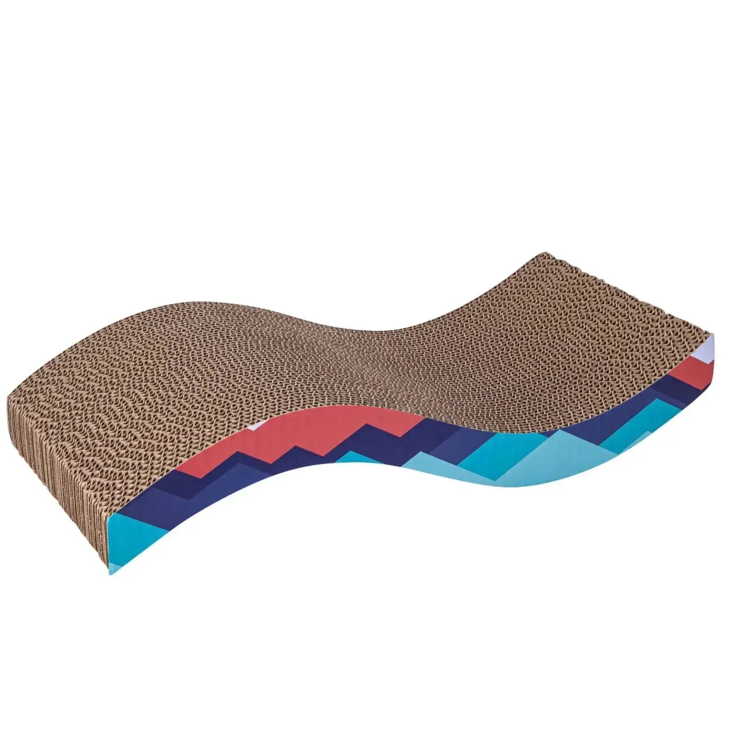 Rascador para Gatos Cartón Snake Catnip 45x23x9cm - Mejor Precio - Mascotas Ávila