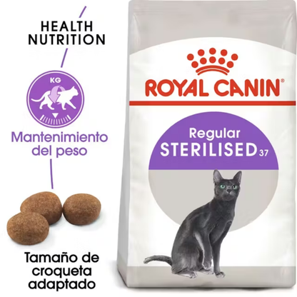 Royal Canin Sterilized 37 Pienso para Gatos Esterilizados ROYAL CANIN Mascotas-Ávila