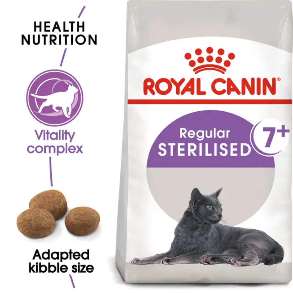 Royal Canin Sterilized 7+ Pienso para Gatos Esterlizados ROYAL CANIN Mascotas-Ávila