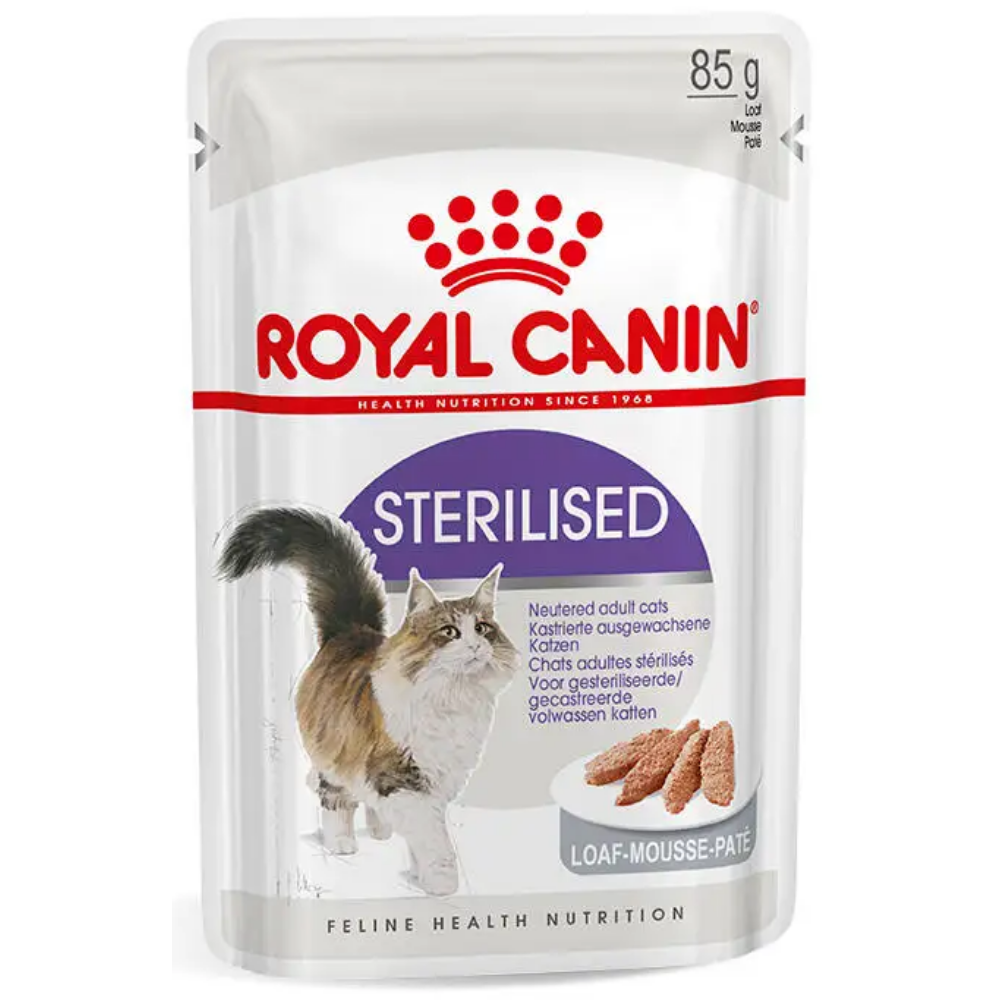 Royal Canin Sterilized Paté 85 g Comida Húmeda para Gatos ROYAL CANIN Mascotas-Ávila