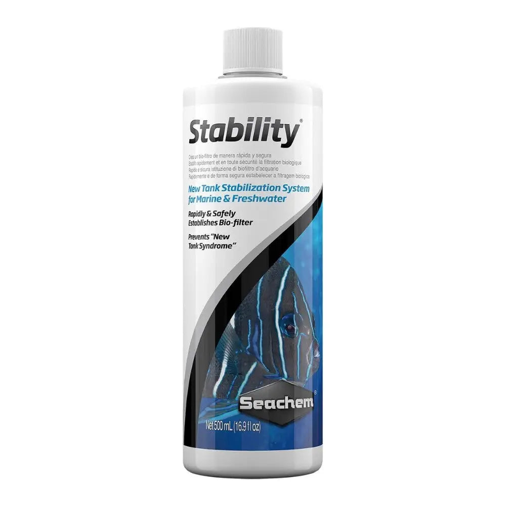 Seachem Stability 500 ml Bacterias Beneficiosas para Agua Dulce y Marina SEACHEM