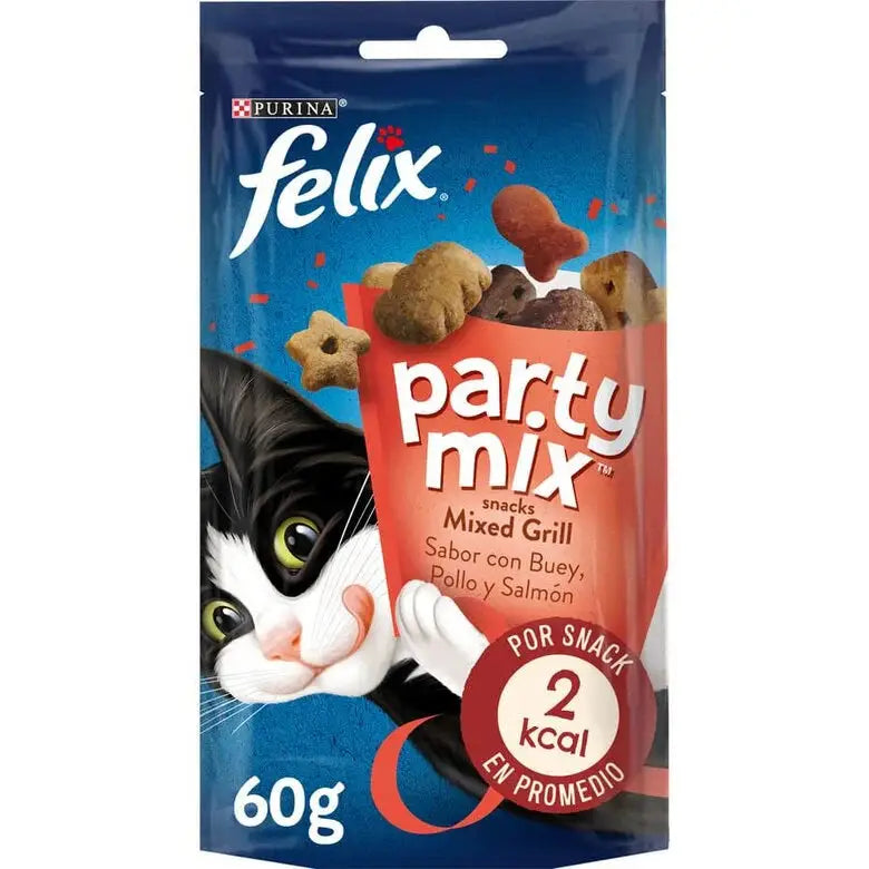 Felix Party Mix Mixed Grill 60G - Mejor Precio - Mascotas Ávila