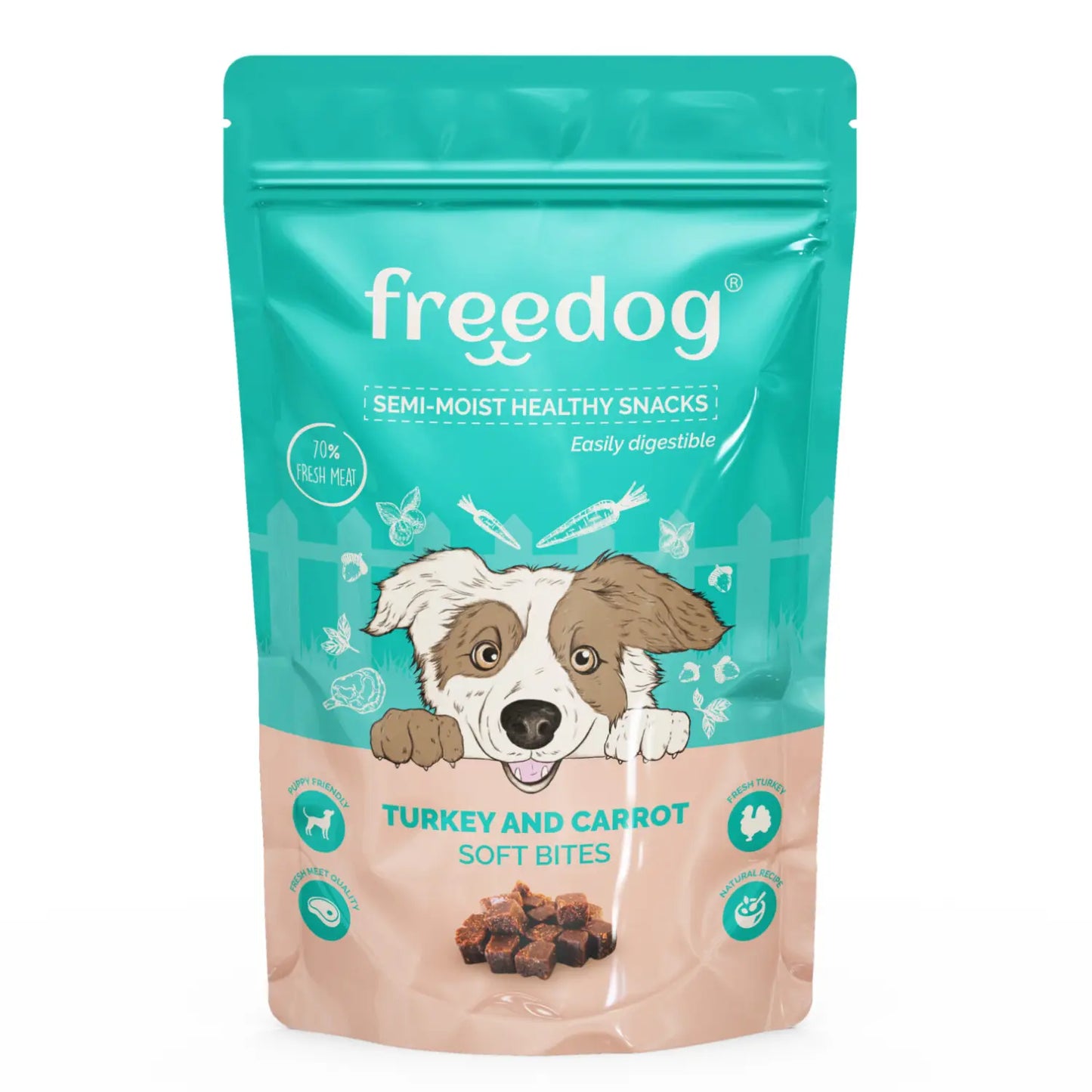 Freedog Soft Bites Snack para Perros Semi-húmedo 100gr - Mejor Precio - Mascotas Ávila
